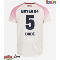 Camiseta Bayer Leverkusen Loic Bade #5 Visitante Equipación 2025-26 manga corta
